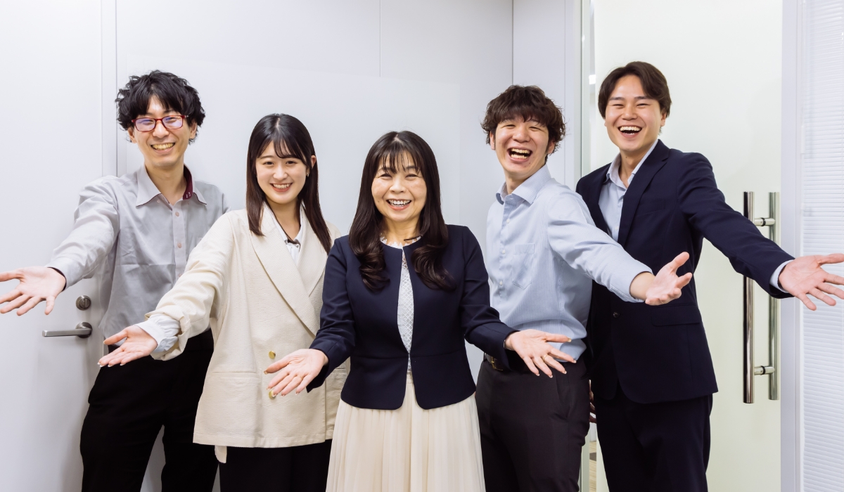 インタビュー中の様子