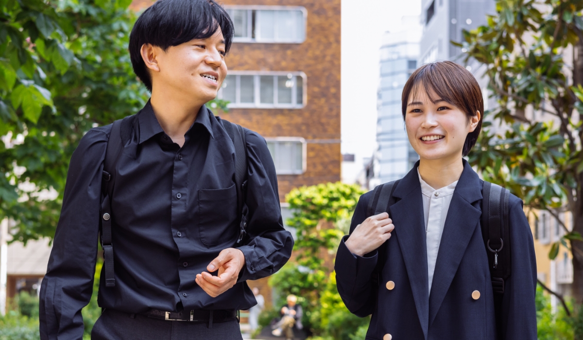 インタビュー中の様子