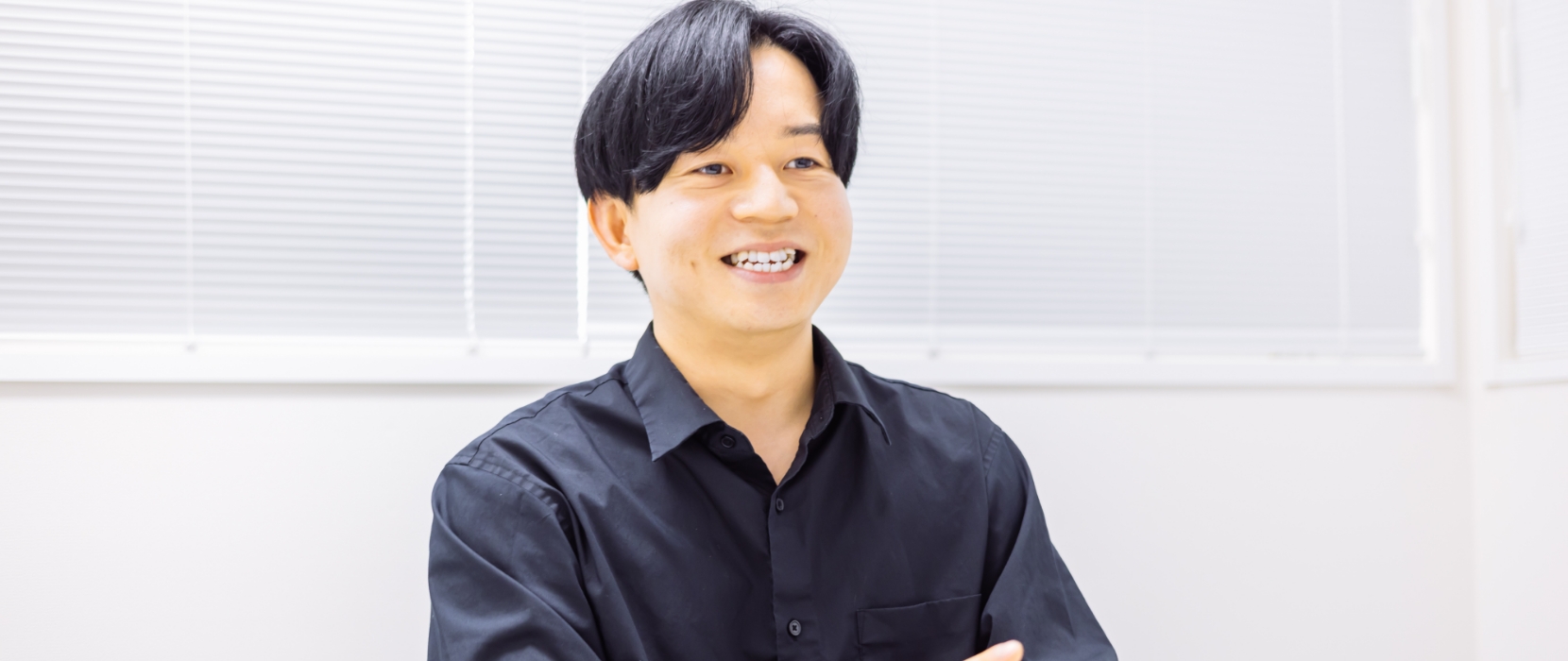 インタビュー中の様子